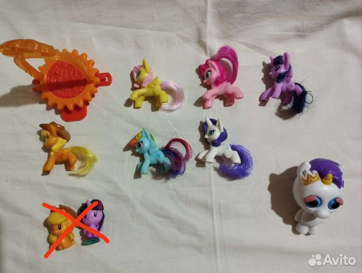 Игрушки My Little Pony из киндера и другие