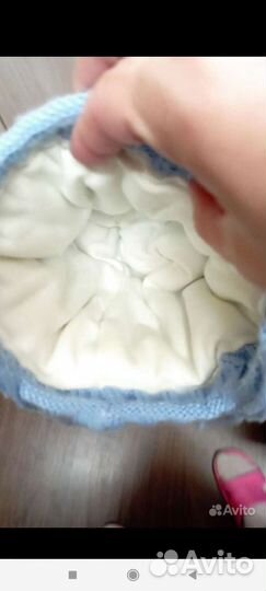 Шапка на мальчика размер 44-46, 46-48