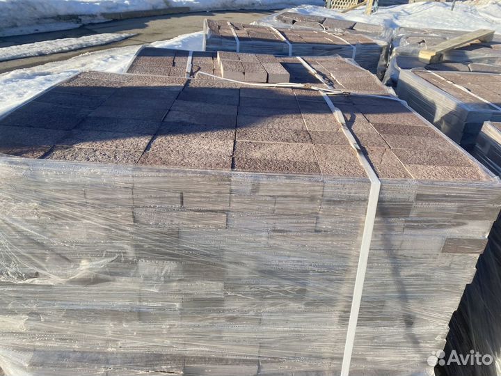 Брусчатка пиленная от 100 м2