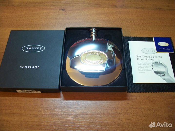 Шотландская фляжка dalvey 125ml (новая)