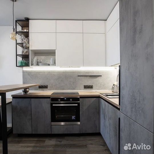 Кухонный гарнитур на заказ. Под ключ