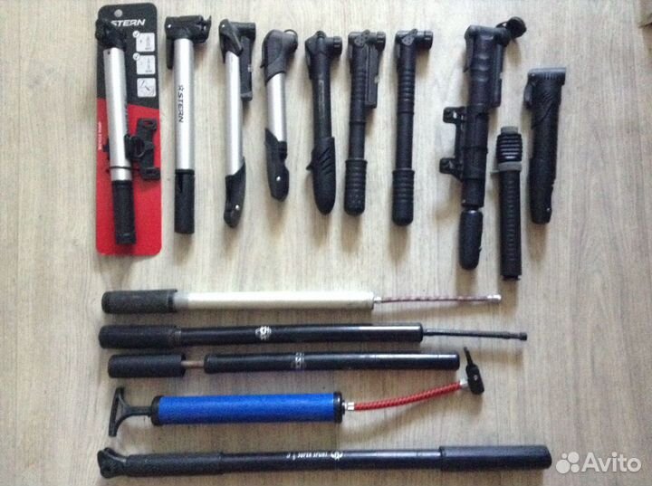 Насосы велосипедные и крепления для них к раме