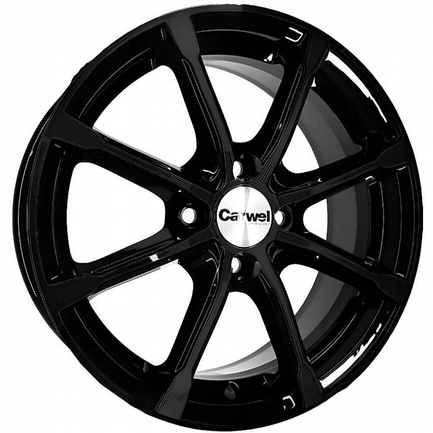Диски Carwel Бета 6x15 4x100 ET50 D60.1 BK