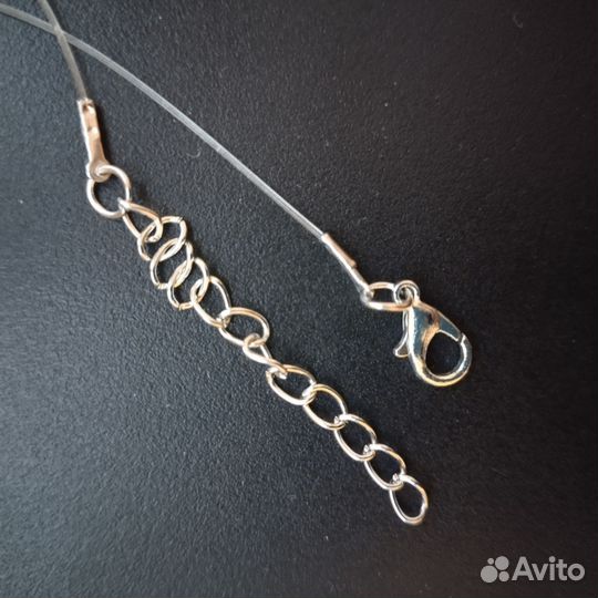 Подвеска на леске новая бижутерия 37 см