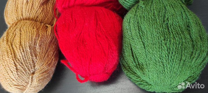 Пряжа для вязания шерсть