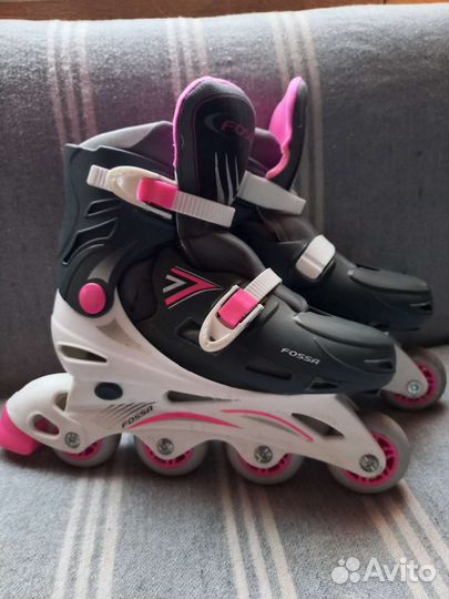 Роликовые коньки детские раздвижные