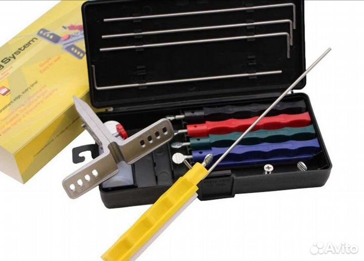 Профессиональная система заточки ножей из 5 бруско