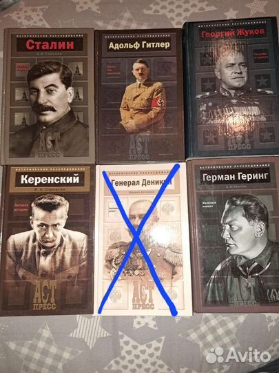 Книги из домашней библиотеки