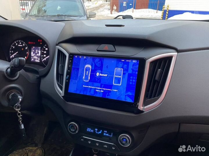 Android магнитола для Hyundai Creta, есть Teyes