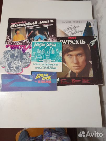 Виниловые пластинки СССР