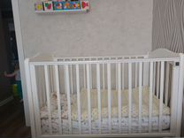 Детская кровать для новорожденных с ящиком
