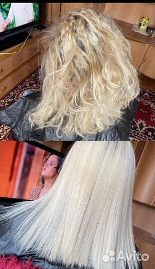 Кератиновое выпрямление/Ботокс/Обучение