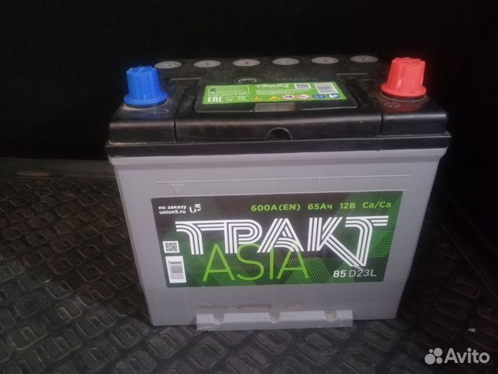 Аккумулятор 12в. тракт 65ач 600а