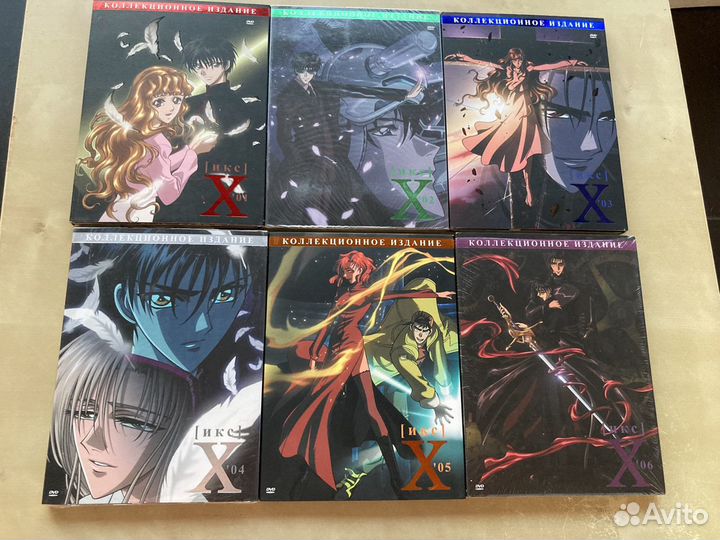 Аниме сериалы на лицензионных DVD