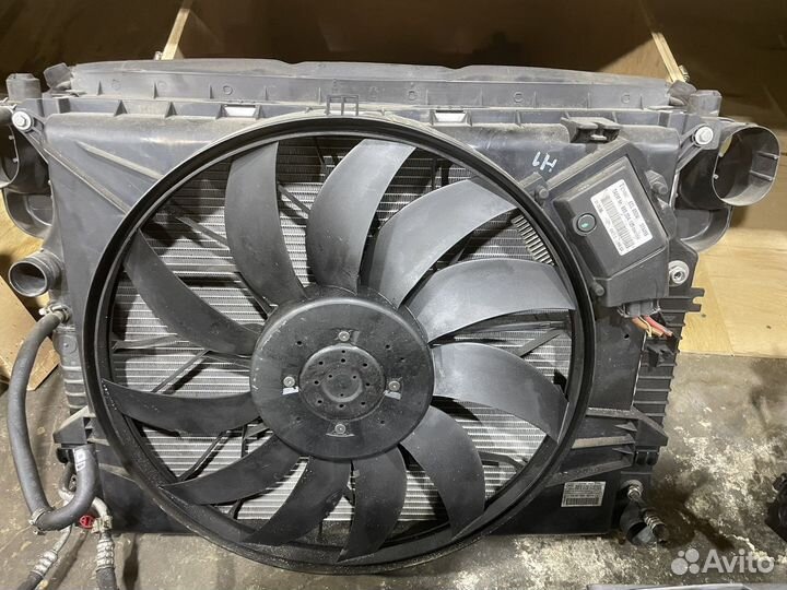 Кассета радиаторов Мерседес w164