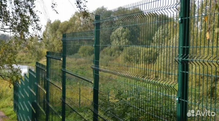 Забор из 3D сетки качественно быстро