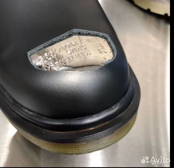 Ботинки Dr Martens x Raf simons steel