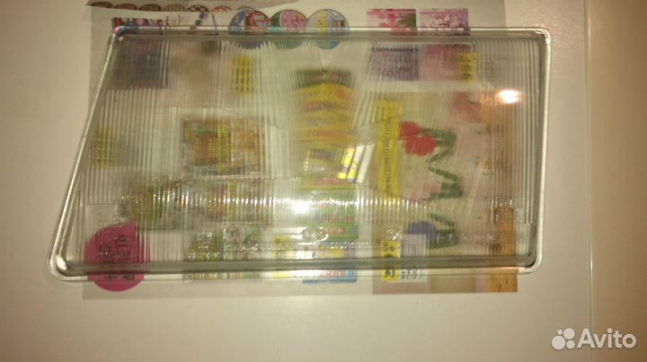 Стекло фары левое ваз 2108
