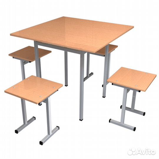 Школьная парты регулируемые и стулья