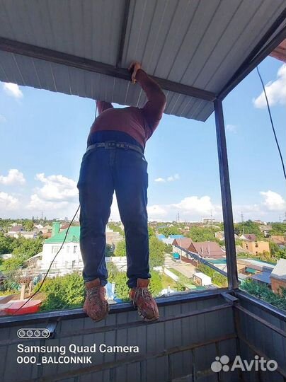 Остекление балконов и лоджиий