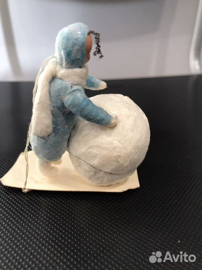 Елочные игрушки СССР вата и папье-маше