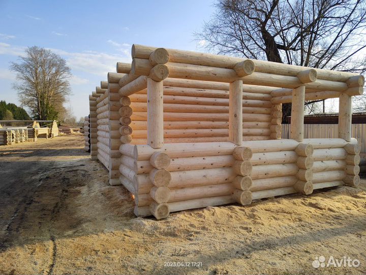 Срубы п.Редкино