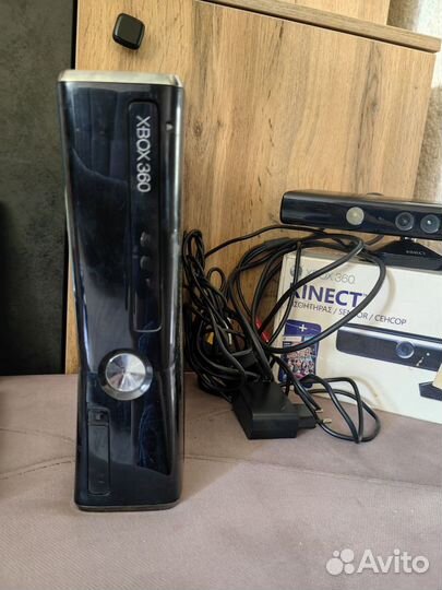 Xbox 360 250gb+Kinect