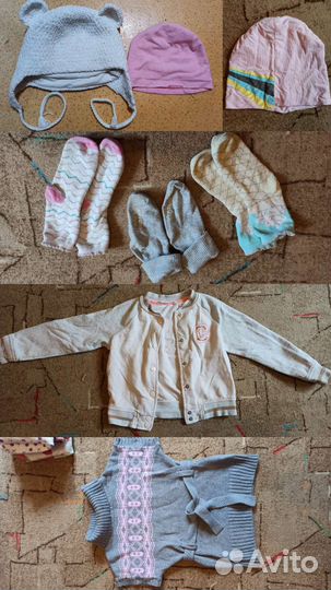 Пакет одежды на девочку 3-4 года