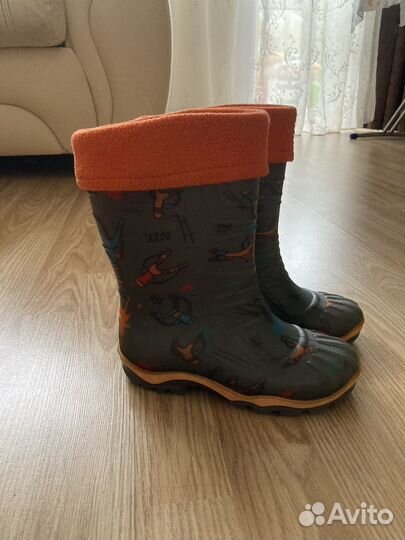 Детские резиновые сапоги 29 размер