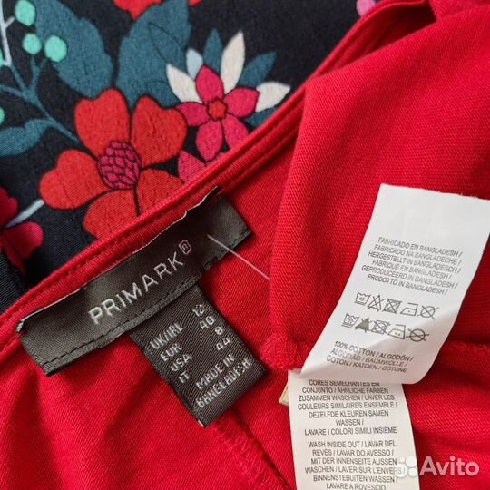 Платье Primark 46 хлопок