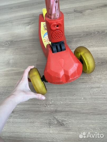 Самокат трехколесный kreiss