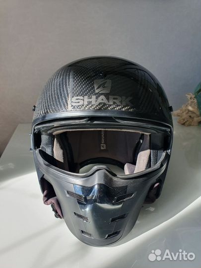 Шлем shark S-drak carbon в отличном состоянии