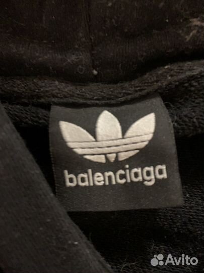 Зип худи adidas x balenciaga