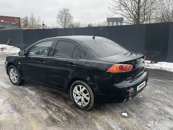 Mitsubishi Lancer 2.0 CVT, 2007, 262 000 км