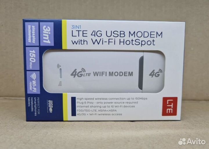 4G модем любой оператор WiFi роутер (новый)