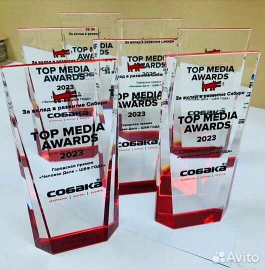 Награды / Призы / Под заказ из стекла