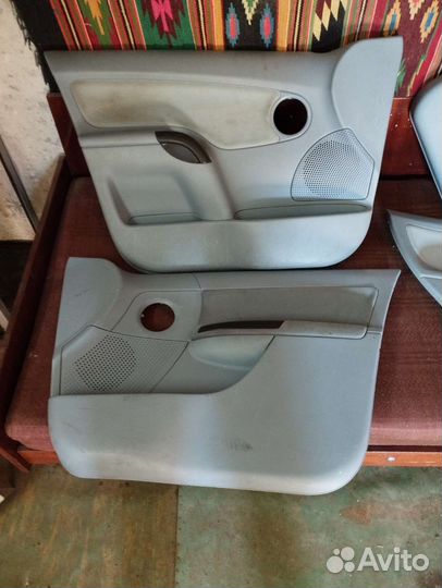 Дверные карты citroen с3 1поколение комплект