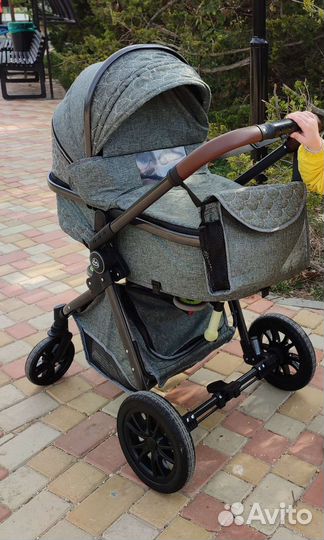 Коляска 2 в 1 luxmom