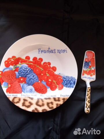 Фарфор Италия блюдо с клеймом