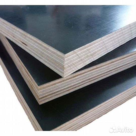 Фанера ламинированная 1500х3000 35 мм, сорт 2/2