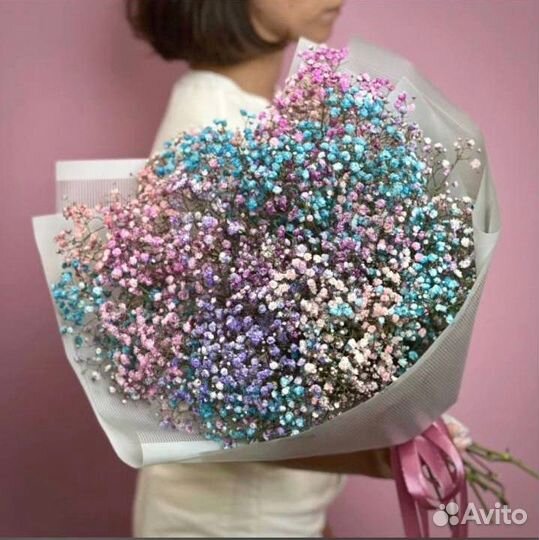 Букет из гипсофилы