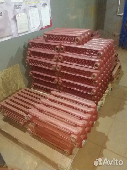 Батарея Чугунная Радиатор Отопления Д90