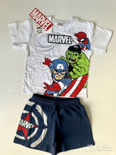 Новый костюм для мальчика Zara Marvel