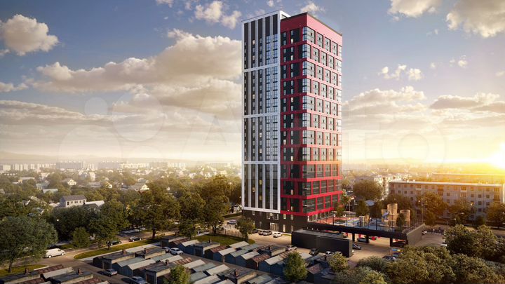 Квартира-студия, 32,1 м², 8/26 эт.