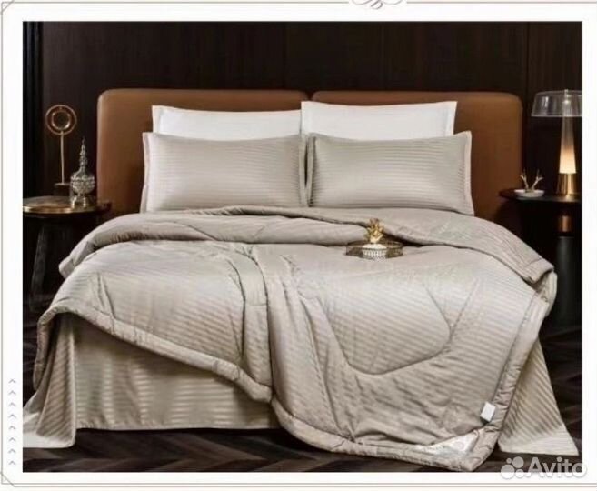 Белье постельное с готовым одеялом Евро