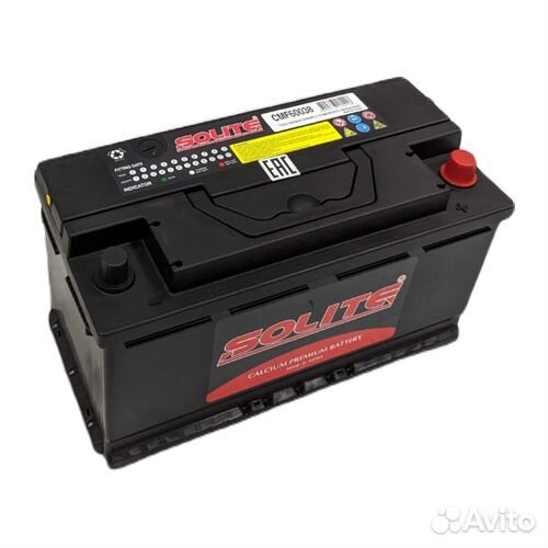 Аккумулятор Solite CMF 60038 (100Ач, 800А)