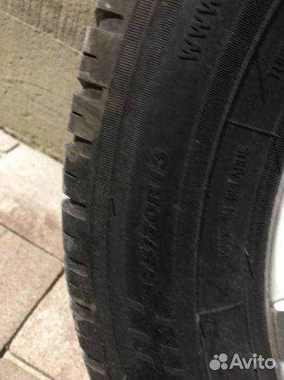 Продам диски с резиной R13