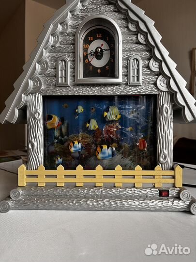 Часы светильник, ночник