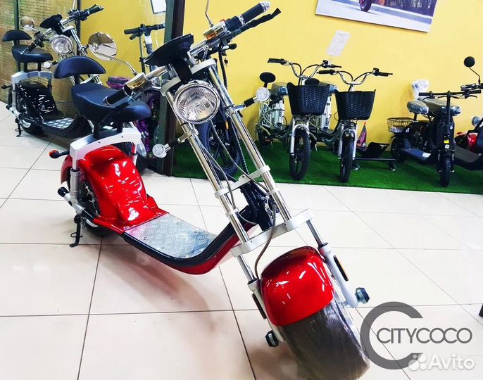 Электроскутер CityCoCo Harley Prince