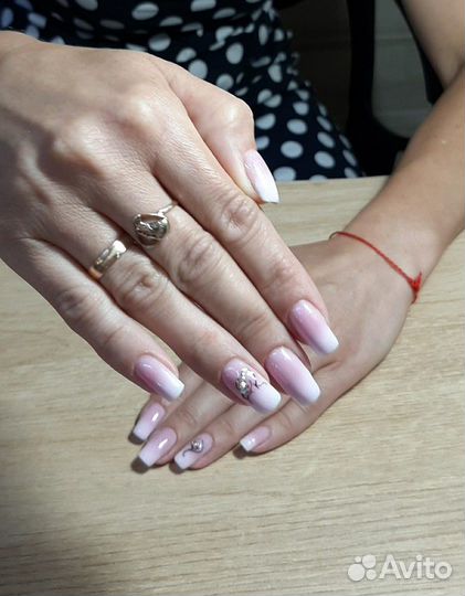 Наращивание ногтей,шеллак